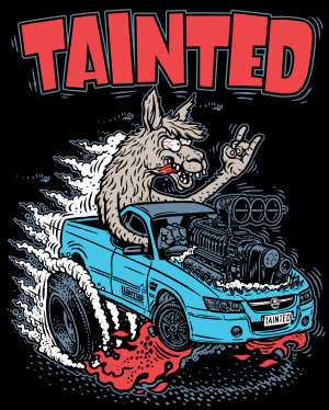 Llama Tainted T-shirt